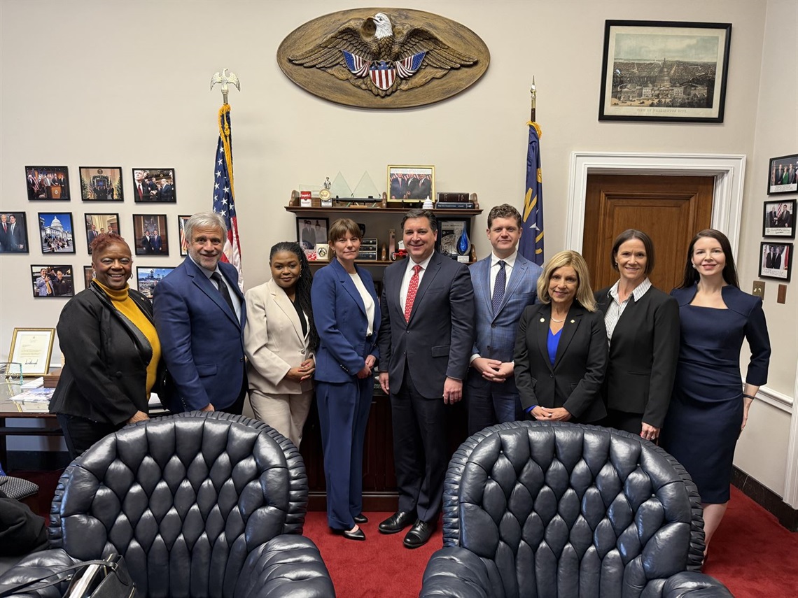 Wilmington City Council meets with North Carolina delegation in Washington DC.