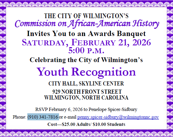 Student Awards Banquet flier