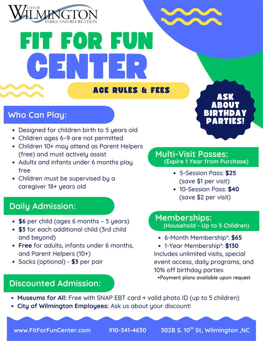 Fit For Fun Age Rules & Fee Schedule FY26 .png