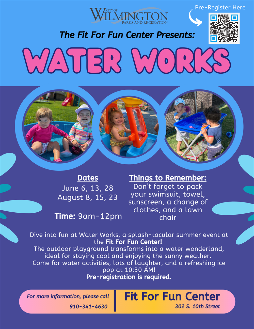 Fit for Fun water works brochure for summer 2025