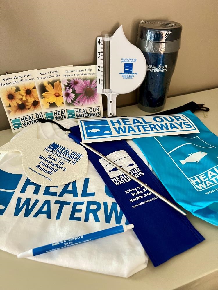 Giveaways from the Heal Our Waterways Program